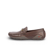 POLO Mens Derrel Comfort Slip-On Moccasin -B7262-NF1-33P-COFFEE