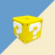 任天堂超級瑪利歐 磚塊問號 手作陶瓷3D浮雕存錢筒