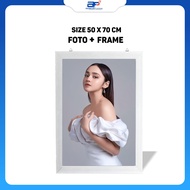 Print 20r photos + jumbo frame 50x70cm exclusive frame wedding decoration | Family Photos | Pre-wedd