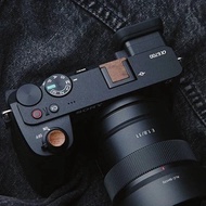 Camera wooden Shutter Release wooden Button and wooden Hot shoe cover for Sony A7C A7CII A6700 A7CR 