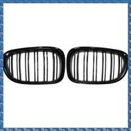 (WUSG) Grill Grille Gloss Black Kidney Sport for F01 F02 7-SERIES 730D 740D 750D