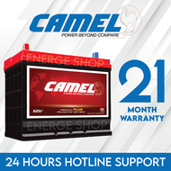 [ Free Installation ] Camel Premium Plus 60B24LS | NS60LS | 60B24L | NS60L | Car Battery Honda Civic CRV HRV Toyota Vios Yaris Proton Waja