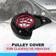 Pully Cover For Honda CLICK V2 / CLICK V3 / CLICK With Transparent Screen CVT Replacement Cover