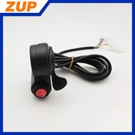 ZUP Digital Voltmeter Wide Range 12V To 84V For For EBike And Scooter With 22mm Mount And 2 Meter Ca