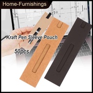 100pcs Ballpen Packaging/Packaging For Pen/Kraft Paper Pen Sleeve/Kraft Pen Sleeve Pouch Pen Box