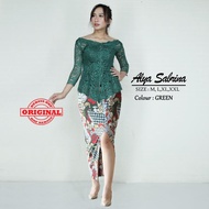 Kebaya sabrina kebaya wisuda set rok span belah