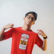 MERAH RED T-SHIRT OLYMPIA BEER KURT COBAIN | NSA PREMIUM RAP BOOTLEG BUILT UP T-SHIRT WITHOUT SIDE S