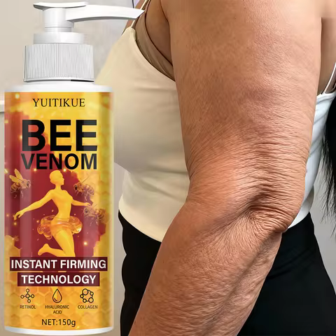 150g Bee Venom Firming Body Lotion Retinol Collagen Hydrating Moisturizing Full Body Skin Tightening