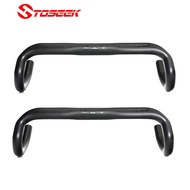 TOSEEK Carbon Fiber Handle Bar 31.8 Road Bike Racing Handlebar Cycling Drop Bar 400/420/440mm Bicycle Parts