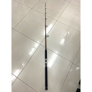 HYTAC big mouth 5'6kaki 15-40lb one piece fuji spinnig rod