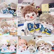 Ready Stock 10CM 20CM Doll Clothes Hoodie Overalls BJD Toys Accessories Got7 NCT127 Stray Kids Gidle