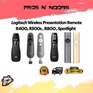 Logitech R400 / R500s / R800 / Spotlight Wireless Presentation Remote