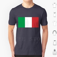 Flag Of Italy-Italian Flag T Shirt DIY Big Size 100% Cotton Flag Italian Italia National Green White