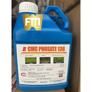 4L CMC Phosate 136 / Glyphosate 13.6% / Select / Mawah / Sekali / Spark / Ken-star racun rumput lala