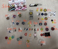 平清❗️全新港版爆旋陀螺X BeybladeX紫色銀狼 散件  Cx17 Ux00天馬 紅天馬 神杖 薯片龍  簡易固鎖 大量軸心固鎖  高重神杖 1-60 雷霆魔龍 Bx35-06 Cx05-02/