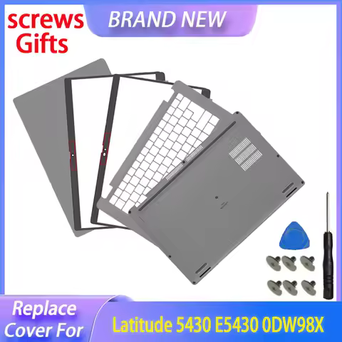 Replace Cover For Latitude 5430 E5430 Laptop LCD Back Cover Front Bezel Palmrest Upper Top Case Bott