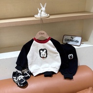 BN183 - LL baby felt clothing Set for baby rabbit is sealed in a black mirror - 77237