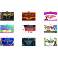 [BANNER MURAH] -  Mesyuarat Agung 8x4 kaki