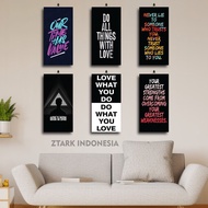 HIASAN DINDING English QUOTE ROOM DECORATION 15X30 LIOAZ/6KQKB/ QUOTE QUOTES ENJOY LIFE WALL DECORAT