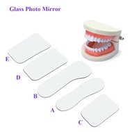 5pcs/set Double-sided Dental Mirror Mouth Reflection Dental Photography Mirror Mouth Photography Mir