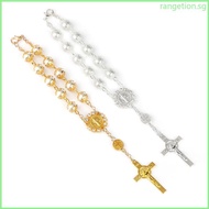 RAN Catholic  Saint Benedict Travel for Protections Bead Bracelet for Women