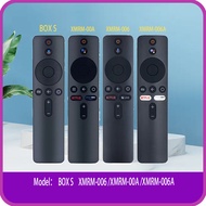 XMRM-006 / XMRM-00A / XMRM-006A รีโมทคอนโทรลสําหรับ Xiaomi mi tv Box S / Box 4X / Box 3 / Mi TV 4A 4S 4K 43S 55 พร้อม Voice Bluetooth