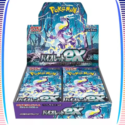 Original Pokemon Card PTCG Japanese Edition Series SV1V Anime Game Trading Cards Box