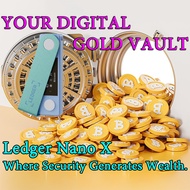 Ledger Nano X Hardware Wallet Bluetooth Crypto Wallet Multi-Chain Multi-Currency Secure Offline Priv