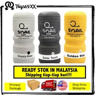 [SYOK GILA 300X] Toys69xx SNAIL Male Masturbator Aeroplane Cup Vagina Mouth Anal Fleshlight Fake Pus