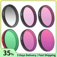 Filters Set Filter Accessories  Action 5 Pro Filter CPL   Action 5 Pro/3/4 ND HD Optical Glass Lens