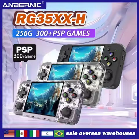 ANBERNIC RG35XX H Hand-held Consoles 3.5-inch IPS Screen Retro Game Linux System Portable Console HD