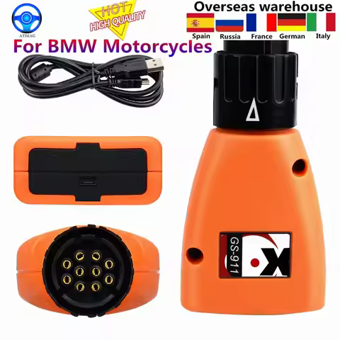 2024 OBD2 Diagnostic Tool GS 911 V1006.3 GS-911 Emergency Professional for B-M-W Code Reader Scanner
