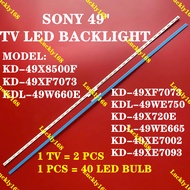 NEW 2PCS SONY 49" TV LED BACKLIGHT KD-49X8500F KD-49XF7073 KDL-49W660E KDL-49WE660 KD-49XF7073 KDL-4