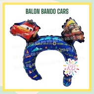CARS MCQUEEN Headband Balloon / Cars Lighting McQueen Foil Balloon