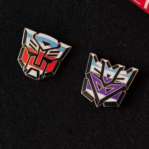 Transformers Optimus Prime Enamel Pin Cute Brooches For man Lapel Pins Badge Megatron Collectors Fas