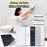 30x60cm Marble Wall Tile Paper Kitchen Wall Sticker Wall Paper Bathroom Wallpaper Waterproof Tile St