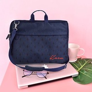 Dark blue laptop bag 13inch,14inch,15inch,15.6 customize with name,