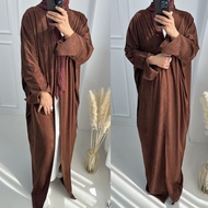 Ramadan Dubai Abaya Cardigan maxi dress Islam Arab thickening robe Women Wea Abaya Cloak Muslim abay