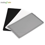 FAMY Silicone Flat Tray Square Anti-slip Bathroom Soap Tray Coffee Tea Cutlery Holder FAA