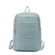 休閒 /商務筆電後背包/旅行背包/電腦包/-可套拉桿箱 淺藍色