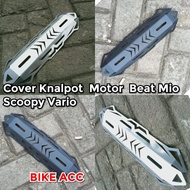Cover Knalpot Motor Beat Vario Nmax Aerox Full Besi Universal Motor