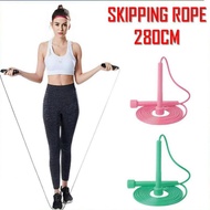 Pvc Skipping Rope 2.8Mtr Jump Rope 280cm Speed Rope Active Pvc Jump Rope Jump Rope Jump Rope Sports Beginner Cardio Training Fitness Moving