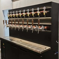 Professional Beer Brewing Machine Wall Mount Draft Beer Dispenser Commercial Grade Tap System Refrig