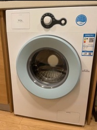 👗👗【特別推薦】【全新】洗衣機washing machine  大眼雞  小型  7KG  家用  全自動  變頻 節能 低耗  宿舍  公寓 專用#洗衣機#大眼雞