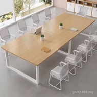 Conference Table Office Table Rectangular Negotiation Table Chair Workbench Modern Office Long Simpl