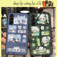 Samsung s23 / ss s23 plus / ss s23 ultra / s23 fe case with Genshin Impact chibi print