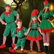 (ส่งจากไทย เร็ว1-2วัน) ครบชุด/ชุดคริสต์มาส ชุดซานต้าซานตี้ ชุดต้นไม้เขียว เด็กเล็ก เด็กโตพร้อมส่ง