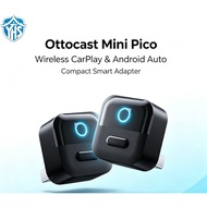 Mini Pico 3.0 Cube 2 in 1 Wired To Wireless CarPlay Android Auto Adapter USB Stick Wifi Car Accessor