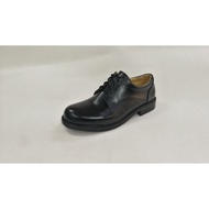 Kasut Hitam Kulit PVC / Black PVC Formal Shoes