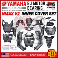 NMAX V2 BODY INNER COVER SET NMAX V2 INNER COVER SET NMAX V2 COVER HITAM FULL SET 100% ORIGINAL YAMA